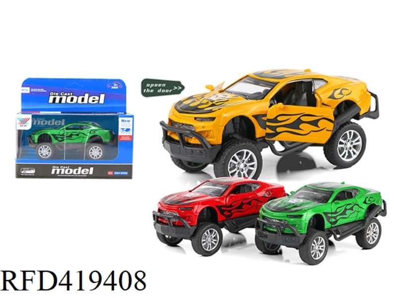 1:32 ALLOY CAR PULL BACK TO OPEN THE DOOR (1 PACK)