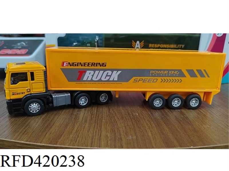 ALLOY 1:58 CONTAINER TRUCK