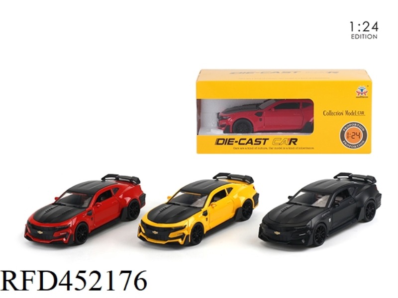 1:24 HORNET CHEVROLET ALLOY CAR PULL BACK WITH SOUND AND LIGHT