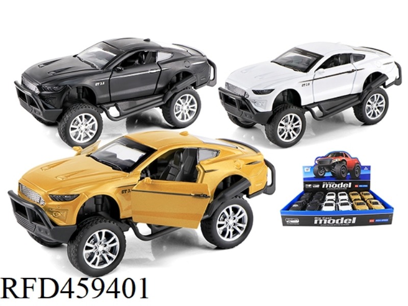 1:32 SHELBY ALLOY CAR PULL BACK TO OPEN THE DOOR (12 PACKS)