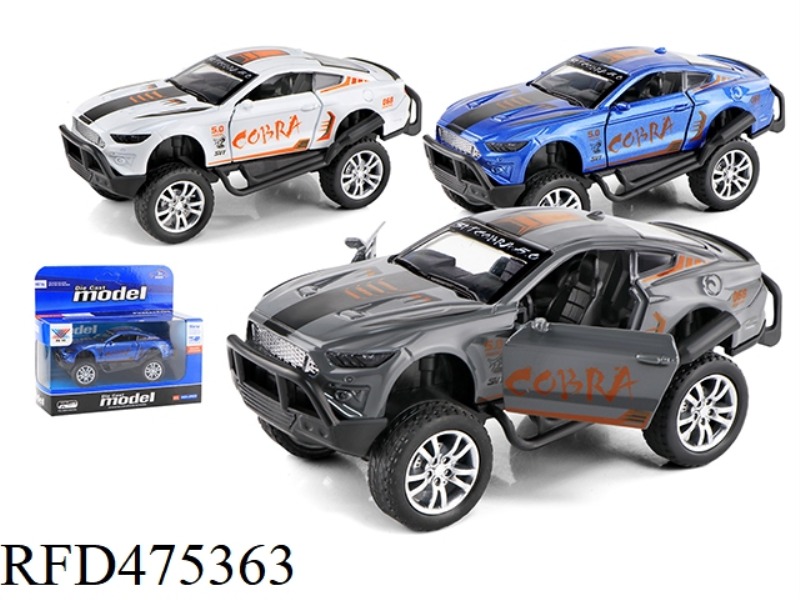 1:32 ALLOY CAR PULL BACK TO OPEN THE DOOR (1 PACK)