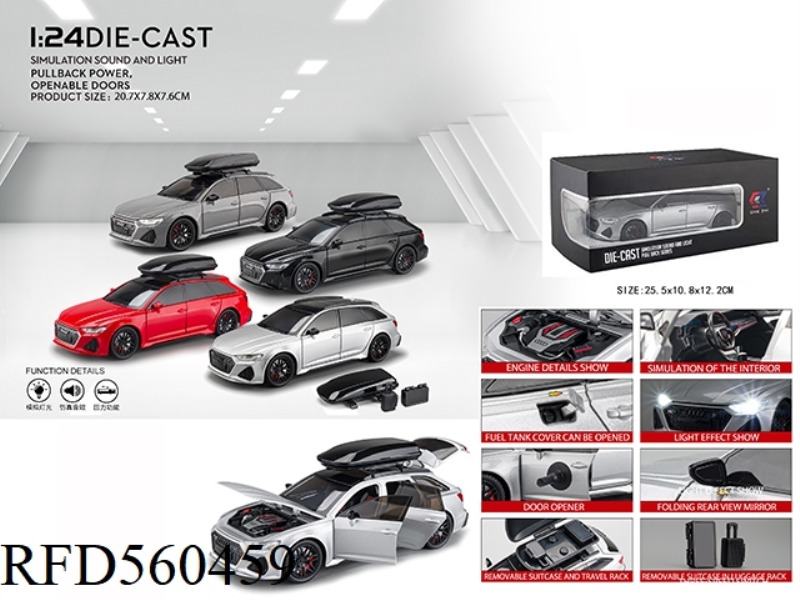 1:24 AUDI RS TRAVEL EDITION