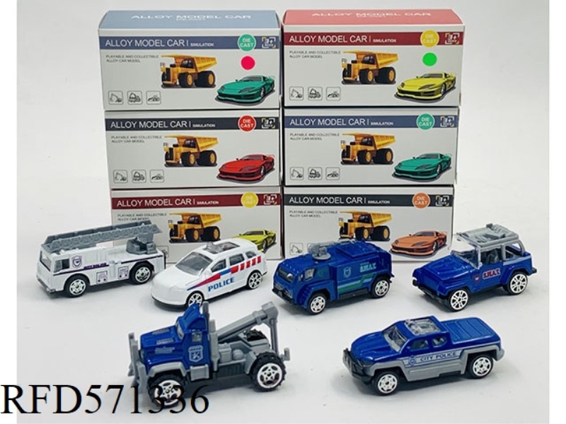 TAXI POLICE CAR (6 MODELS)