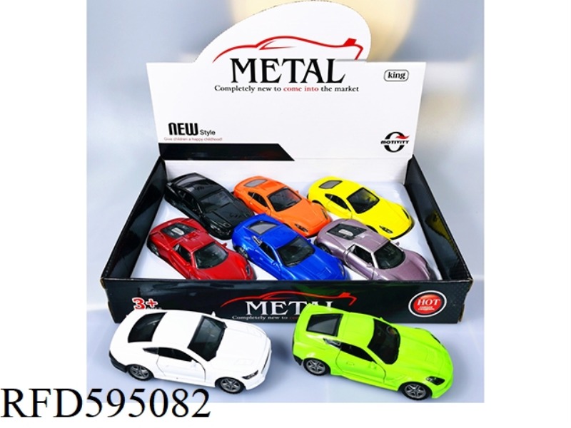FOUR 1:32 ALLOY SIMULATION CAR MODELS ARE MIXED WITH 6PCS