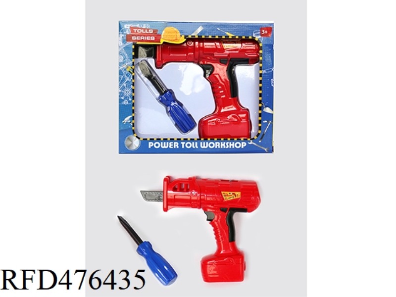 POWER TOOLS (CUT SAW + GONG WIRE KNIFE) RED AND BLUE TWO-COLOR MIXED