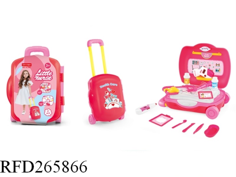 PINK DOCTOR SET SUITCASE WITH LIGHT