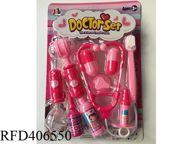 MEDICAL TOOLS WITH SOUND AND LIGHT 9PCS