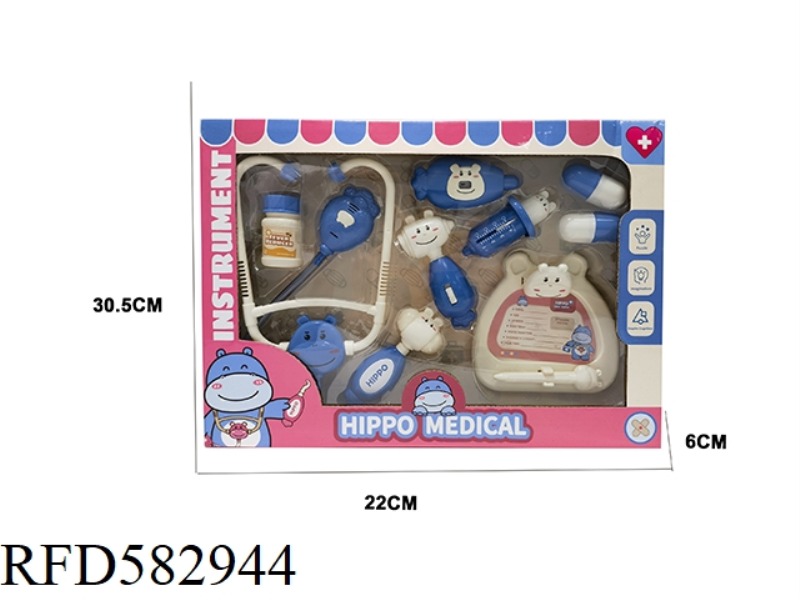PLAY HOUSE TOY, MEDICAL AND DENTAL SET