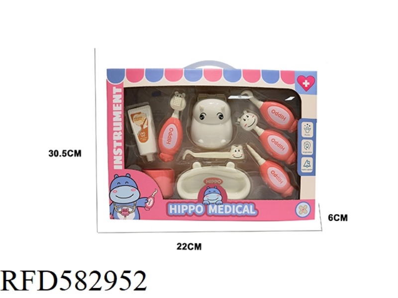 PLAY HOUSE TOY, MEDICAL AND DENTAL SET