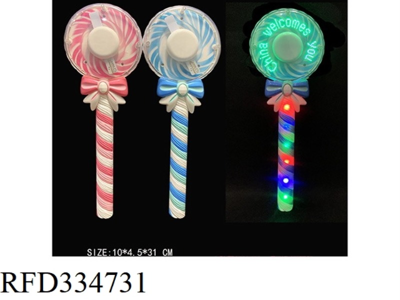 COLOR SPRAY PAINT LOLLIPOP 13 LAMP FLASH TURN BAR CAN BE CUSTOMIZED LOGO NO MUSIC