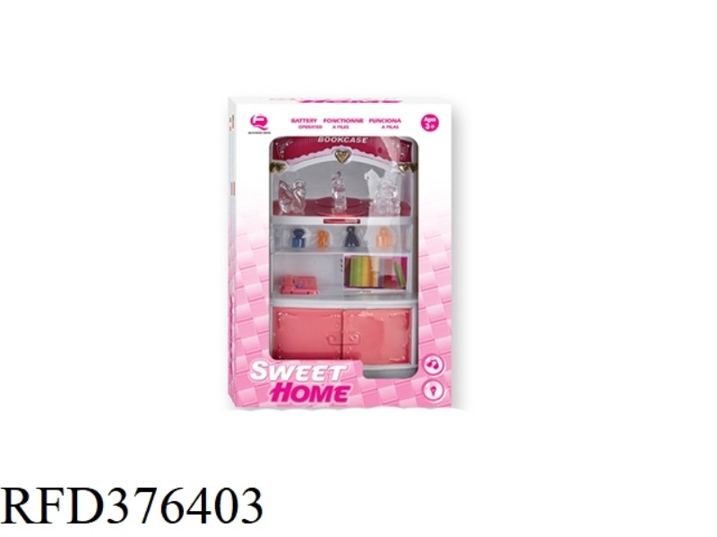 NEW EDITION PINK BOOKCASE
