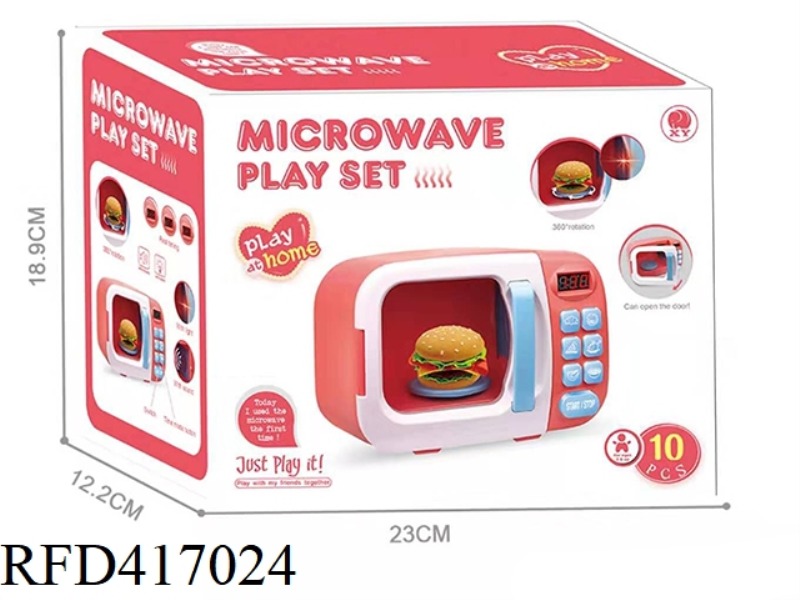 ELECTRIC MICROWAVE OVEN (FEMALE MODEL)