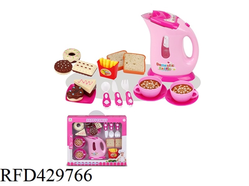ELECTRIC KETTLE, CHECHELE FRUIT PLAY HOUSE SET