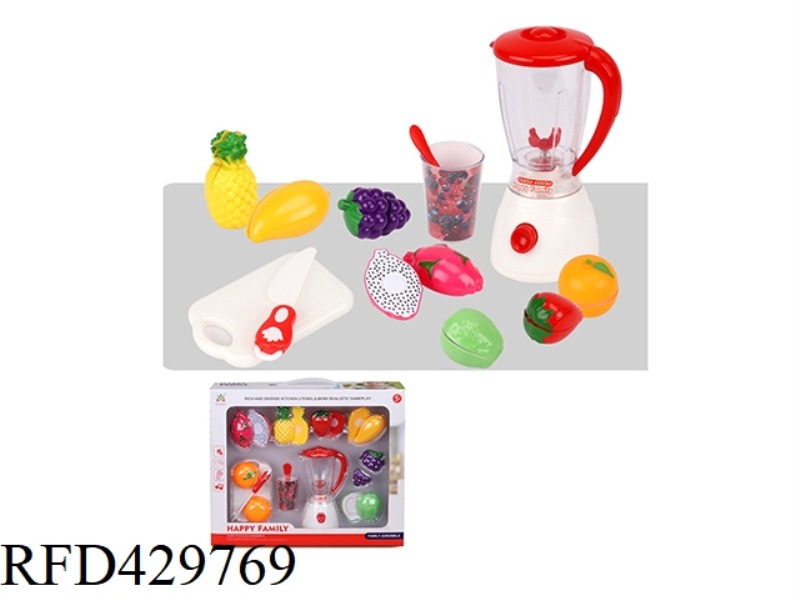ELECTRIC JUICER, CHECHELE FRUIT PLAY HOUSE SET