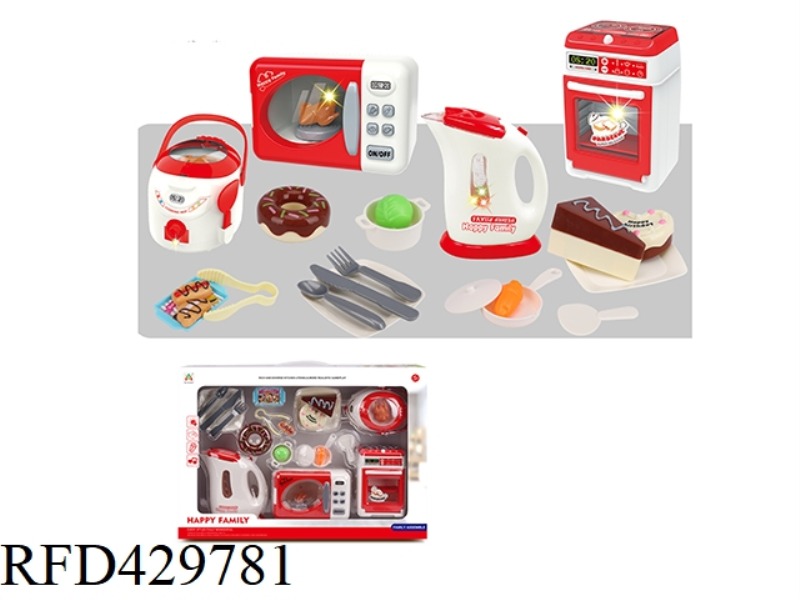 KETTLE, ELECTRIC OVEN, RICE COOKER, MULTIFUNCTION OVEN SET