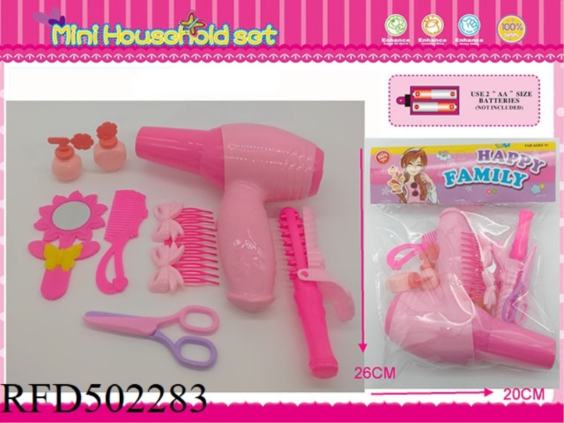ELECTRIC BLOWER HAIRDRESSING COMBINATION