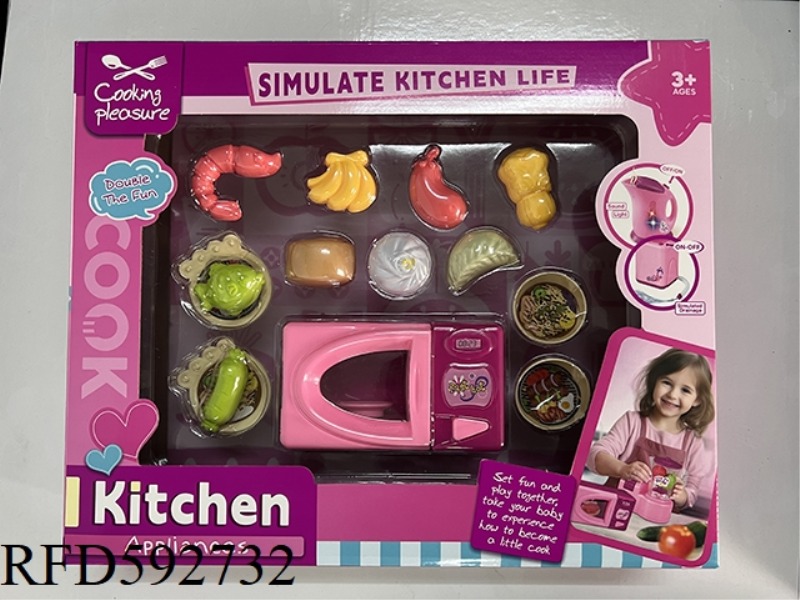 SMALL HOUSEHOLD APPLIANCES MICROWAVE OVEN SET