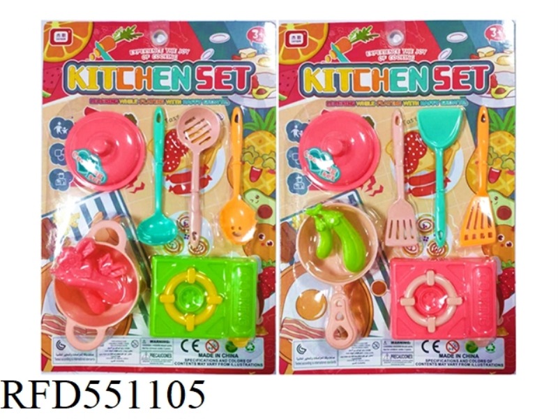 PLAY HOUSE TABLEWARE KIT 2 MIXED