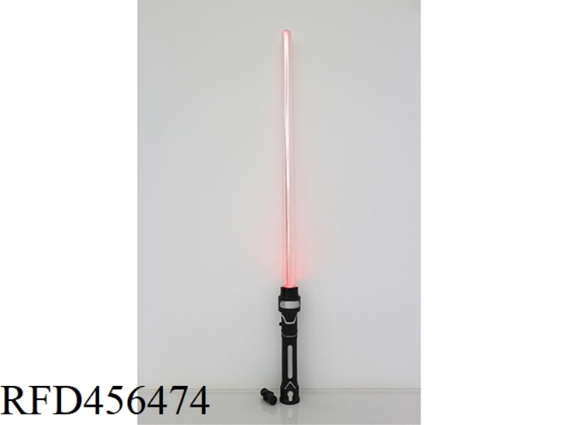 GRAVITY INDUCED ACOUSTO-OPTIC 7-COLOR LASER SWORD