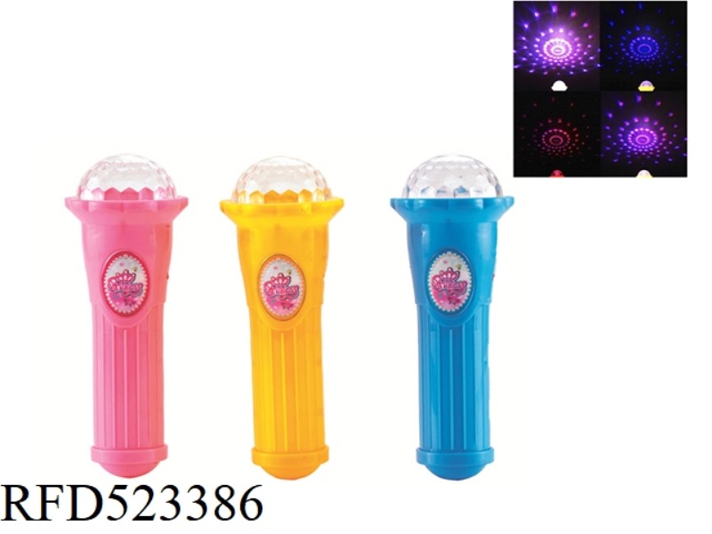 SMALL HAND FLASH LIGHT MAGIC WAND (CAN BE FILLED WITH SUGAR)