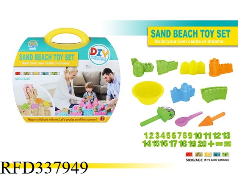 SUITCASE 1 KG OF SPACE SAND. SAND MOLD
37PCS PAPER CARD