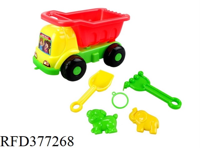 6-PIECE SET OF SMALL BEACH BUGGY
