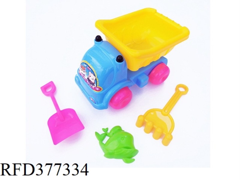 4-PIECE SET OF SMALL BEACH BUGGY
