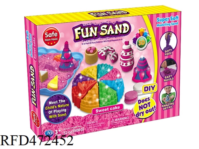 SPACE SAND DELICIOUS CAKE SET