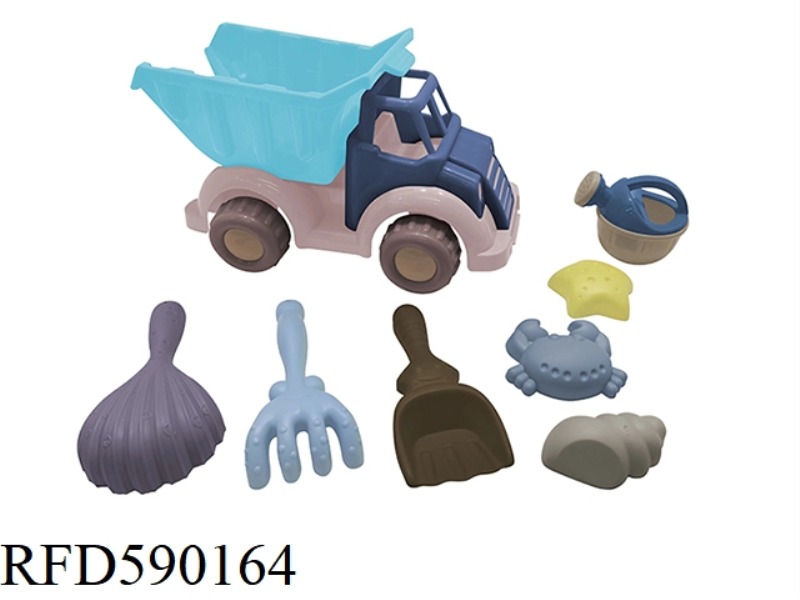 Beach truck toys(8pcs)
