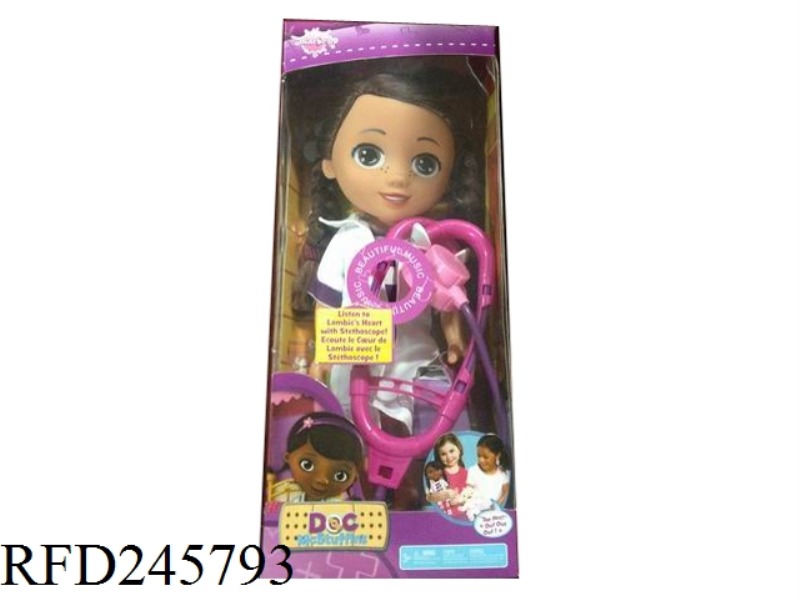 12-INCH MUSIC DOCTOR DOLL WITH DOCTOR HANDSET