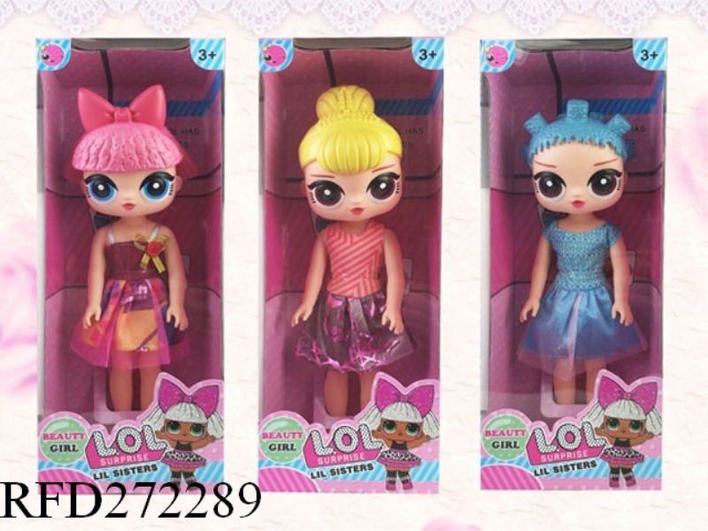 14 INCH SURPRISE DOLL (3 MIXES)