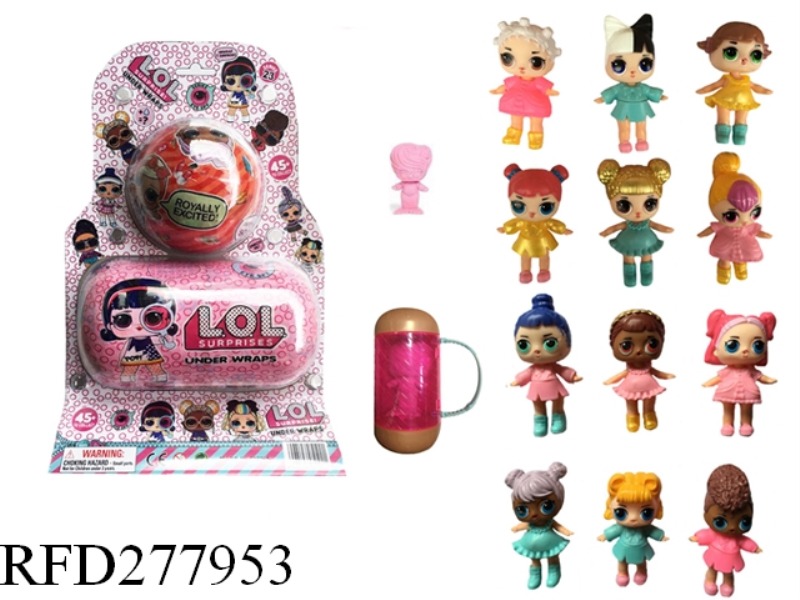 SURPRISE DOLL SET WITH LIGHT