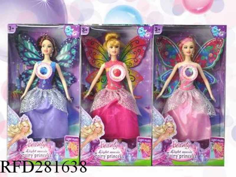 11.5 INCH COLORFUL LIGHTING FLOWER FAIRY