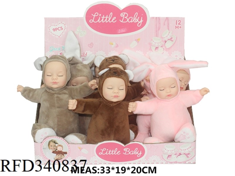 10-INCH DOLL PACIFIED AND ACCOMPANIED THE SLEEPING DOLL
