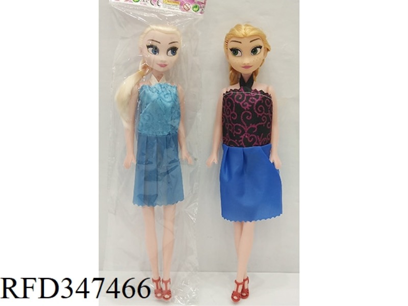 11.5-INCH SHORT SKIRT HOLLOW BODY ICE AND SNOW DOLL