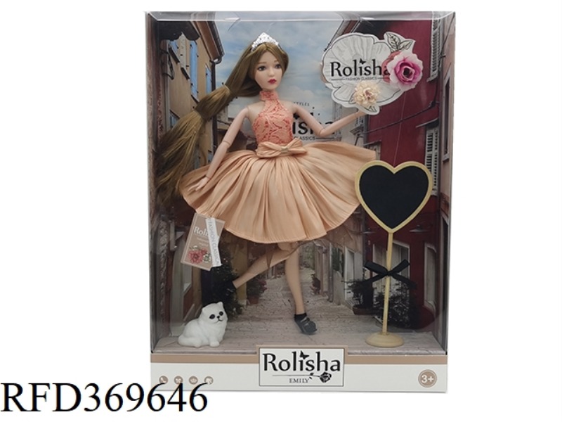 11.5-INCH DOLL HAS A 12-JOINTED BODY