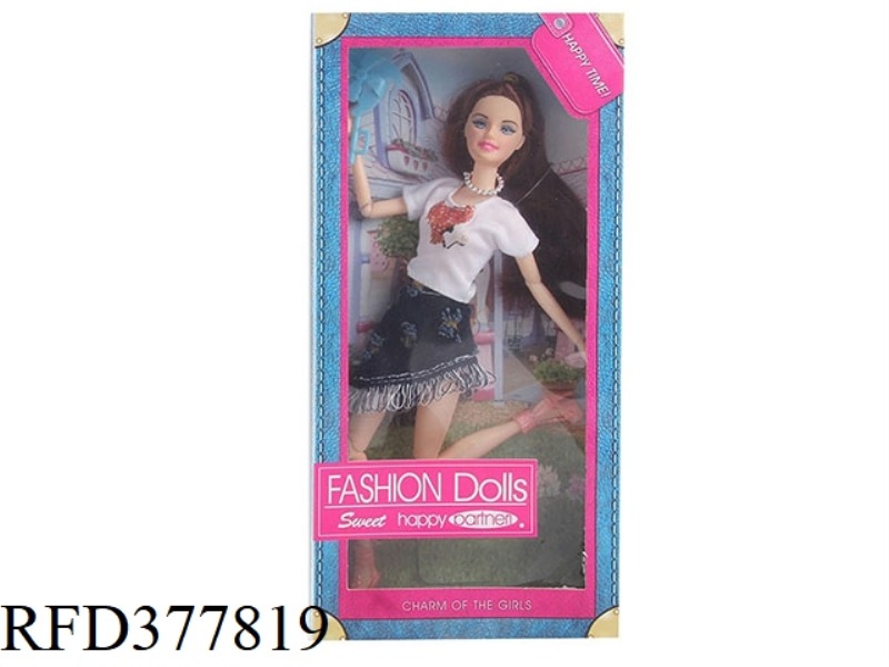 11.5 INCH 11 JOINTS SOLID BODY FASHION BARBIE