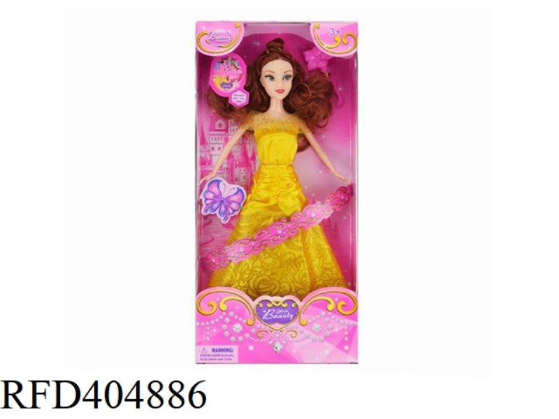 11.5 INCH REAL BODY BELLE PRINCESS BARBIE
