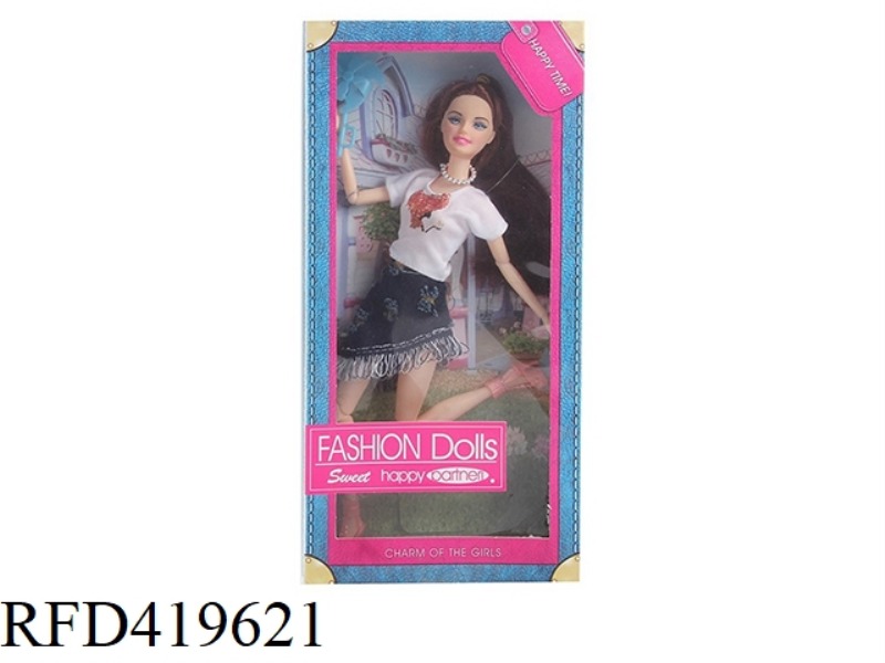 11.5-INCH 11-JOINT SOLID BODY FASHION BARBIE
