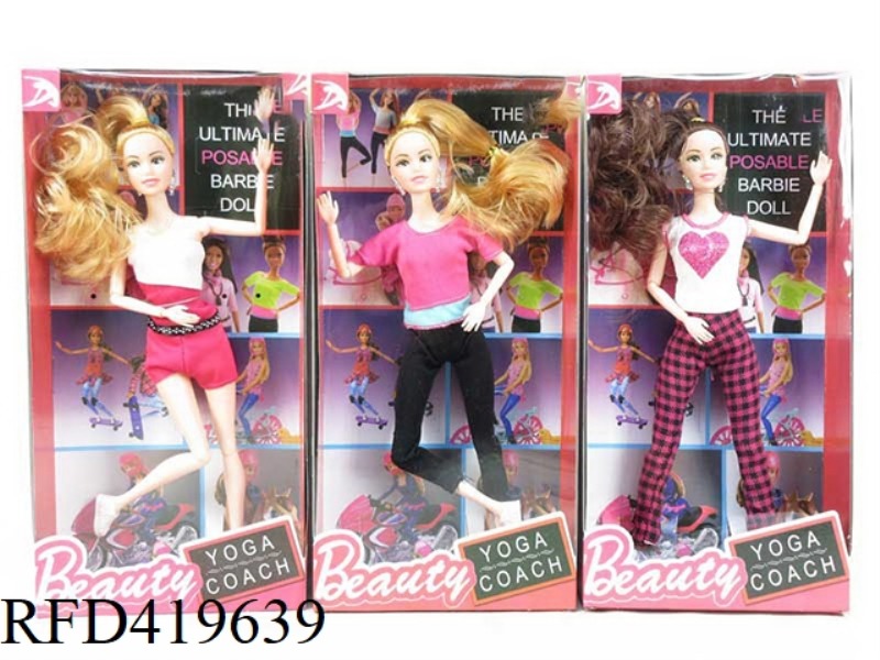 NEW 11 INCH SOLID BODY 11 JOINT FASHION GIRL 3 SISTERS MIXED