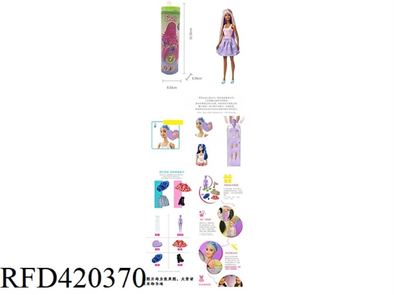 THE SECOND GENERATION 11.5-INCH REAL BODY AVATAR COLOR CHANGING BARBIE