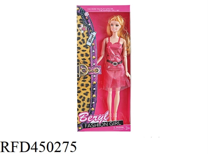 11.5 INCH BELLE 12 JOINT SOLID BODY FASHION BARBIE