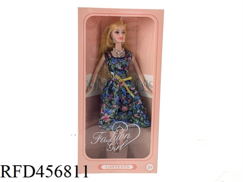 11 INCH 5 JOINT RETRO DRESS BARBIE DOLL