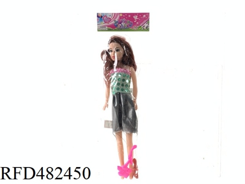 11.5 INCH EMPTY FASHION BEAUTY GIRL BARBIE SET WITH COMB