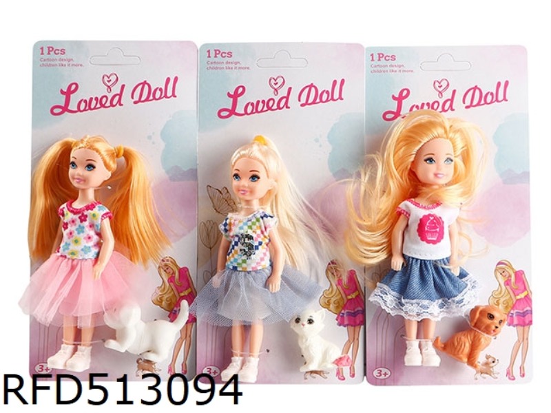 5 INCH DOLL (3 MIXED)