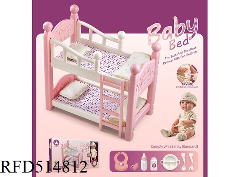 BUNK CRIB (WITH 16 