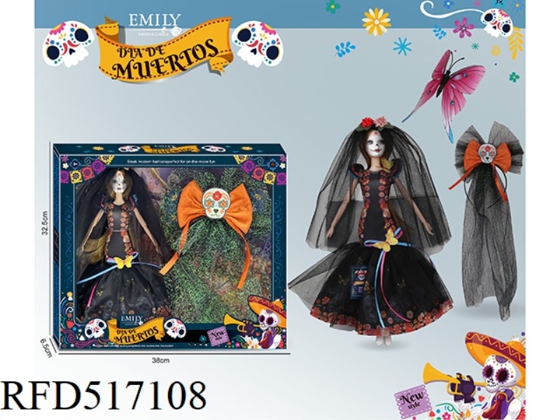 EMILY'S DAY OF THE DEAD COLLECTION, 11.5 