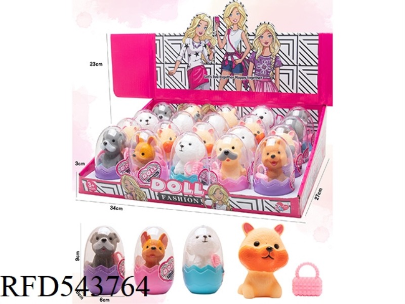EGG PACK A VARIETY OF DOGS + PACK 20PCS