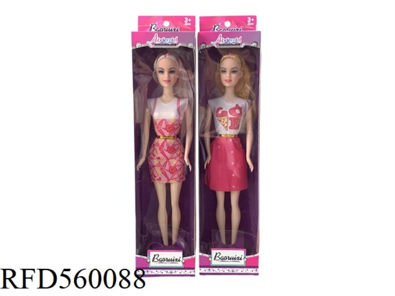 ELEVEN INCH SOLID BARBIE DOLL