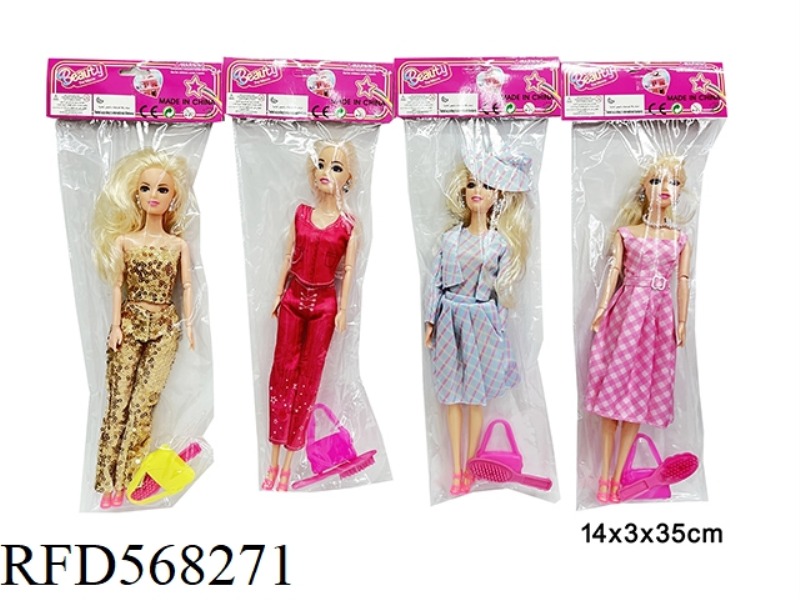 11.5-INCH REAL LIFE BARBIE MOVIE FASHION DOLL 3 MIXED VERSIONS